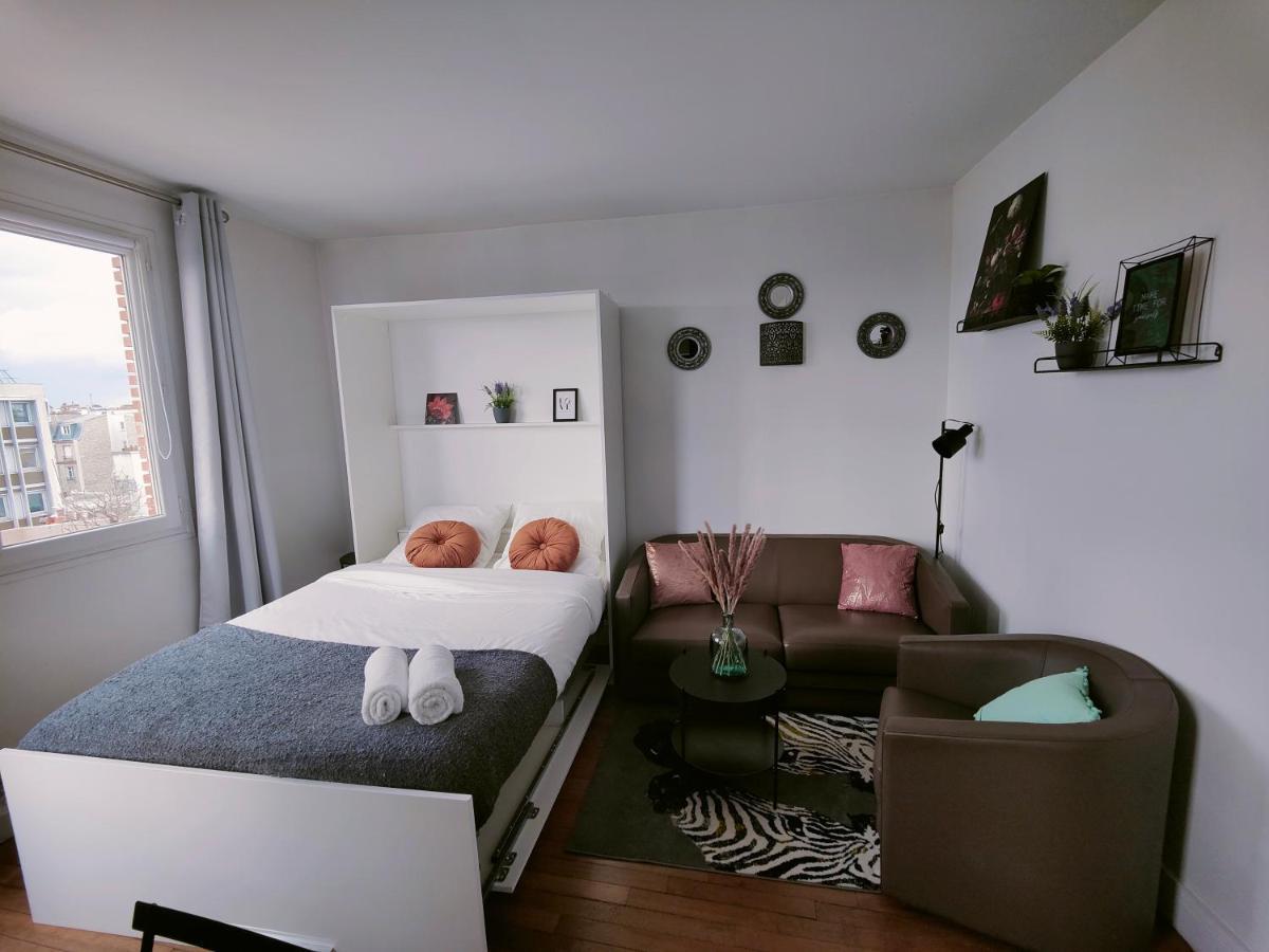 Studio Neuilly Seine - Champs Elysees - La Defense Appartement Buitenkant foto