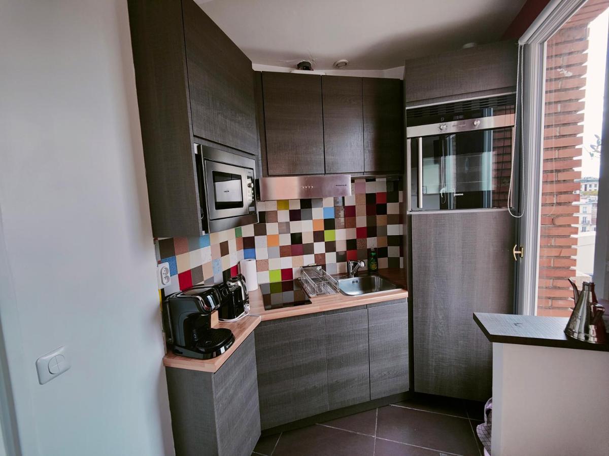 Studio Neuilly Seine - Champs Elysees - La Defense Appartement Buitenkant foto