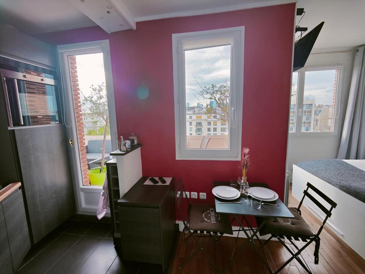 Studio Neuilly Seine - Champs Elysees - La Defense Appartement Buitenkant foto